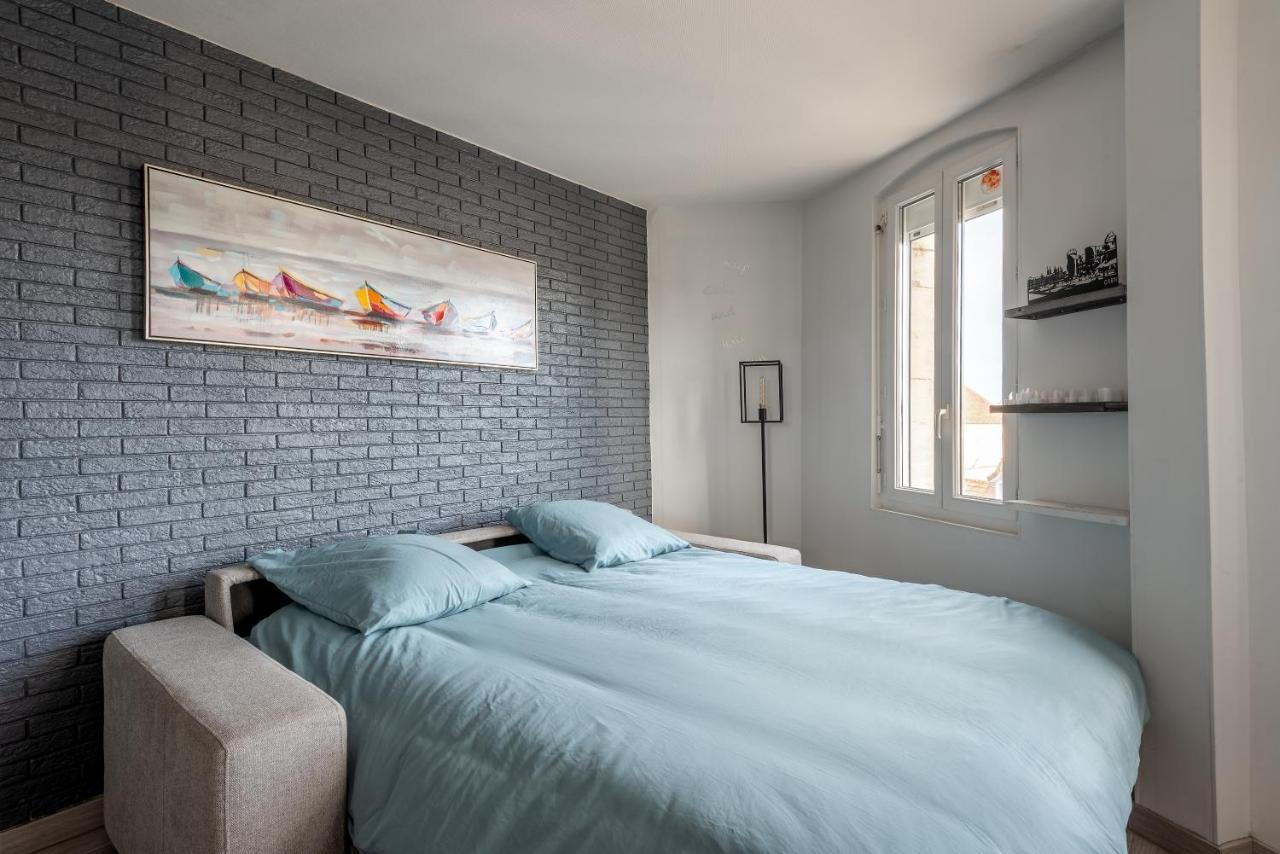Appartement près du port centre et plage - Vue mer Courseulles-sur-Mer Esterno foto