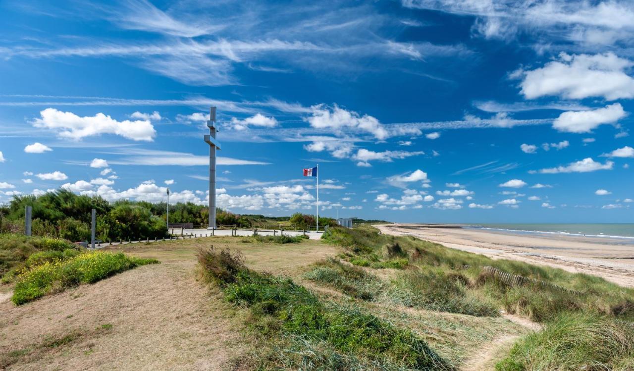 Appartement près du port centre et plage - Vue mer Courseulles-sur-Mer Esterno foto
